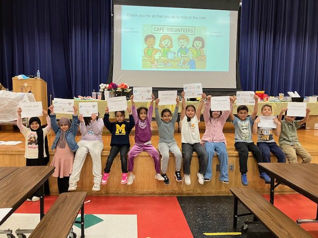 Thank you, Cafe Volunteers! You are appreciated…