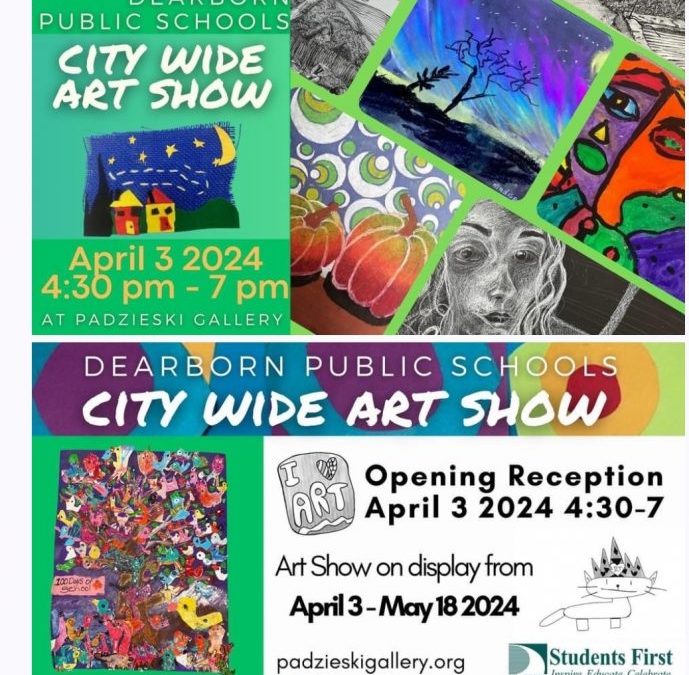 City Wide Art Show -April 3rd