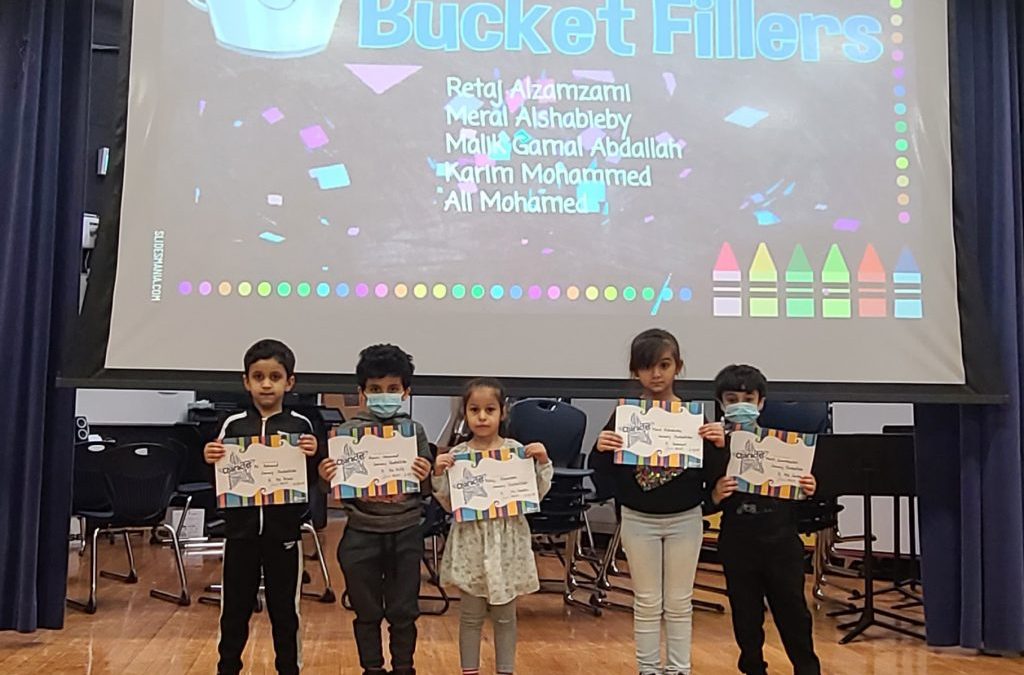 Celebrating Our Bucket-Fillers