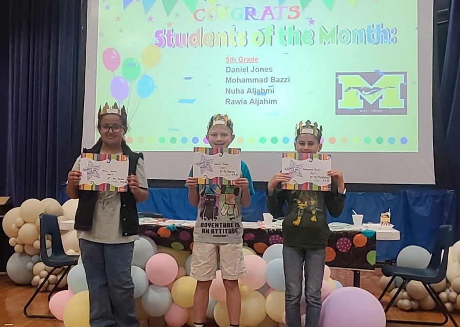 Student of the Month Celebration