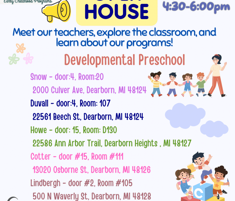 Paid preschool holding open houses April 15