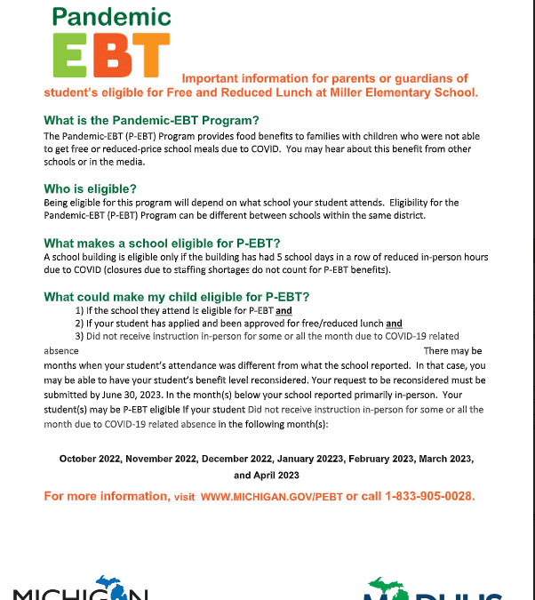 P-EBT Benefits