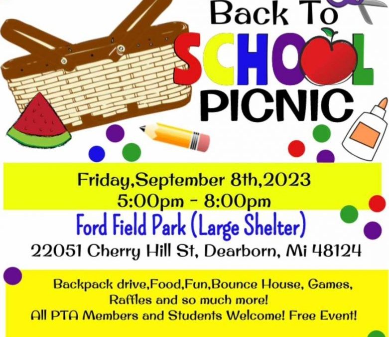 PTA Picnic Friday