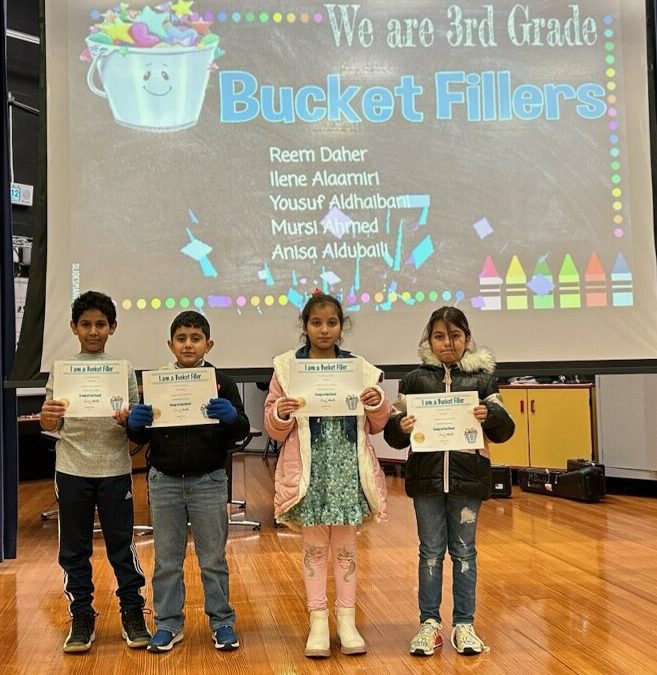 Bucket Filler Celebration- Congratulations:)